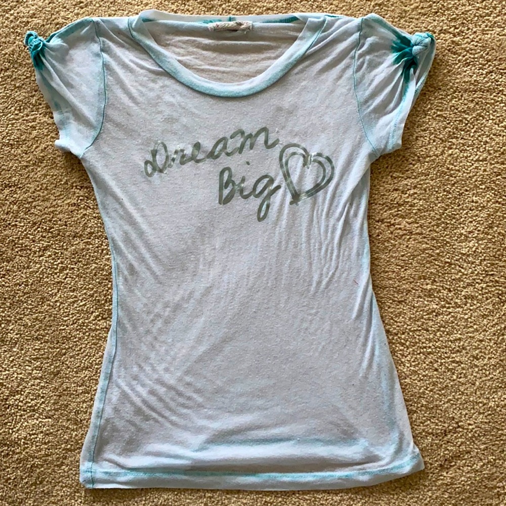 Girls 6 “Dream Big” Short Sleeves Shirt